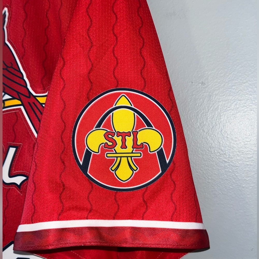 St. Louis Cardinals Nike MLB Paul Goldschmidt 2024 City Connect Baseball Jersey - Picture 6 of 8